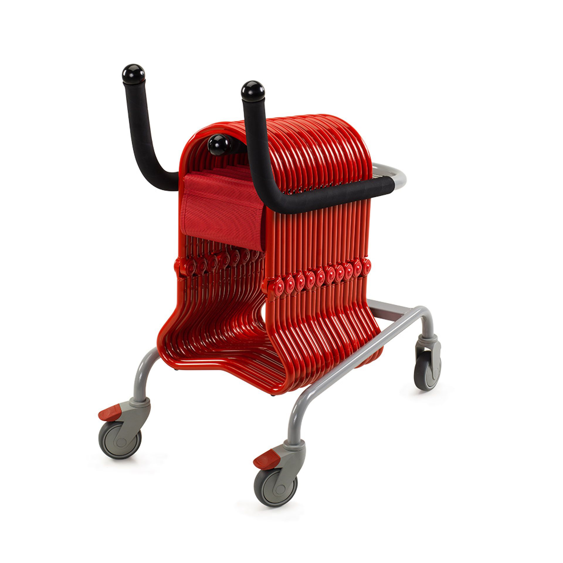 Snupi Klappstuhl + Transportwagen Lectus